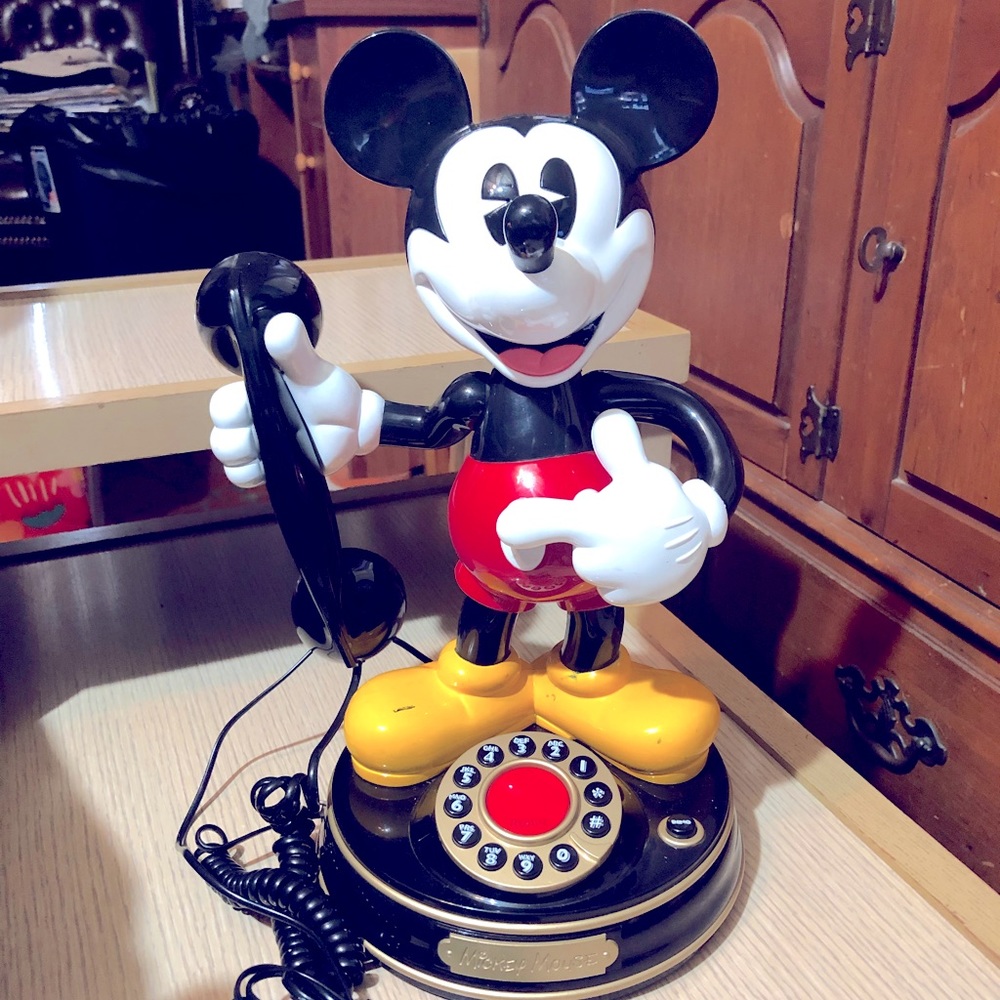 Vintage Mickey Mouse telephone